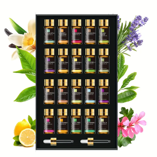 Essential Oil Collection – 20 Natural Oils for Balance & Inner Calm
