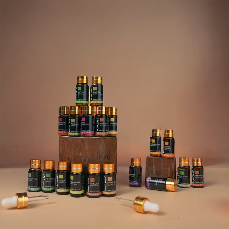 Essential Oil Collection – 20 Natural Oils for Balance & Inner