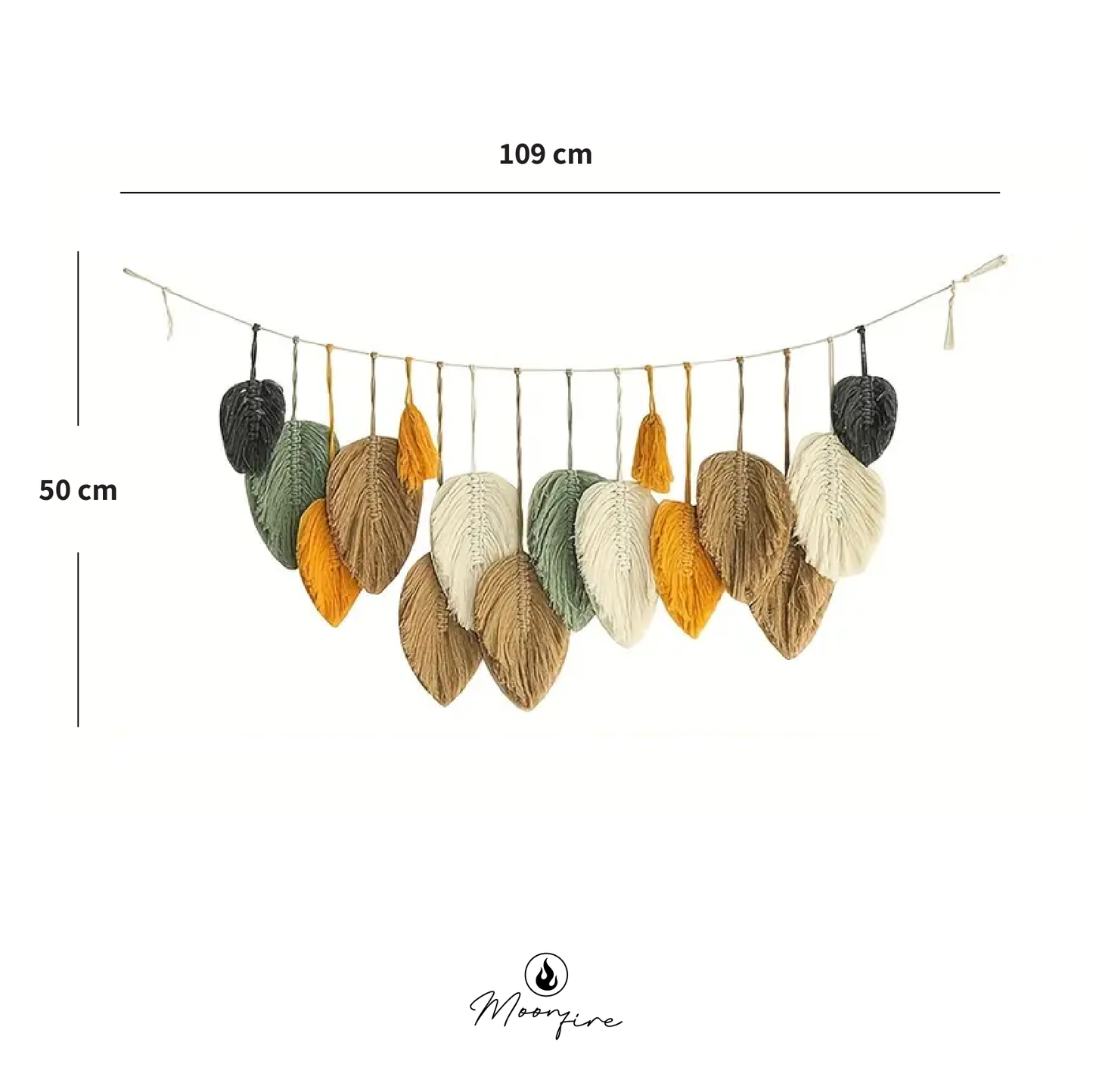 Forest Flow – Boho Leaf Hanging
