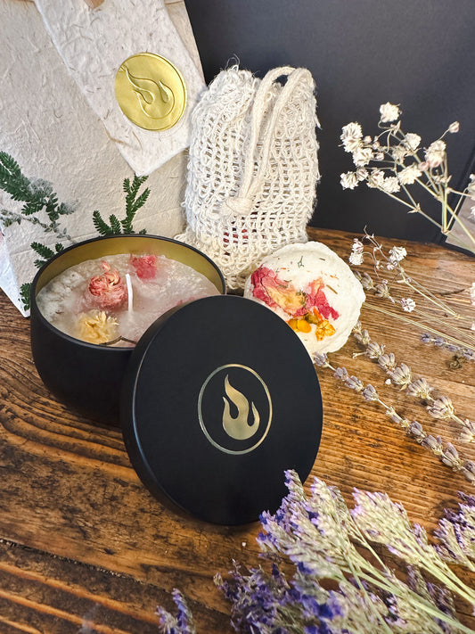 Moonfire Ritual Candle