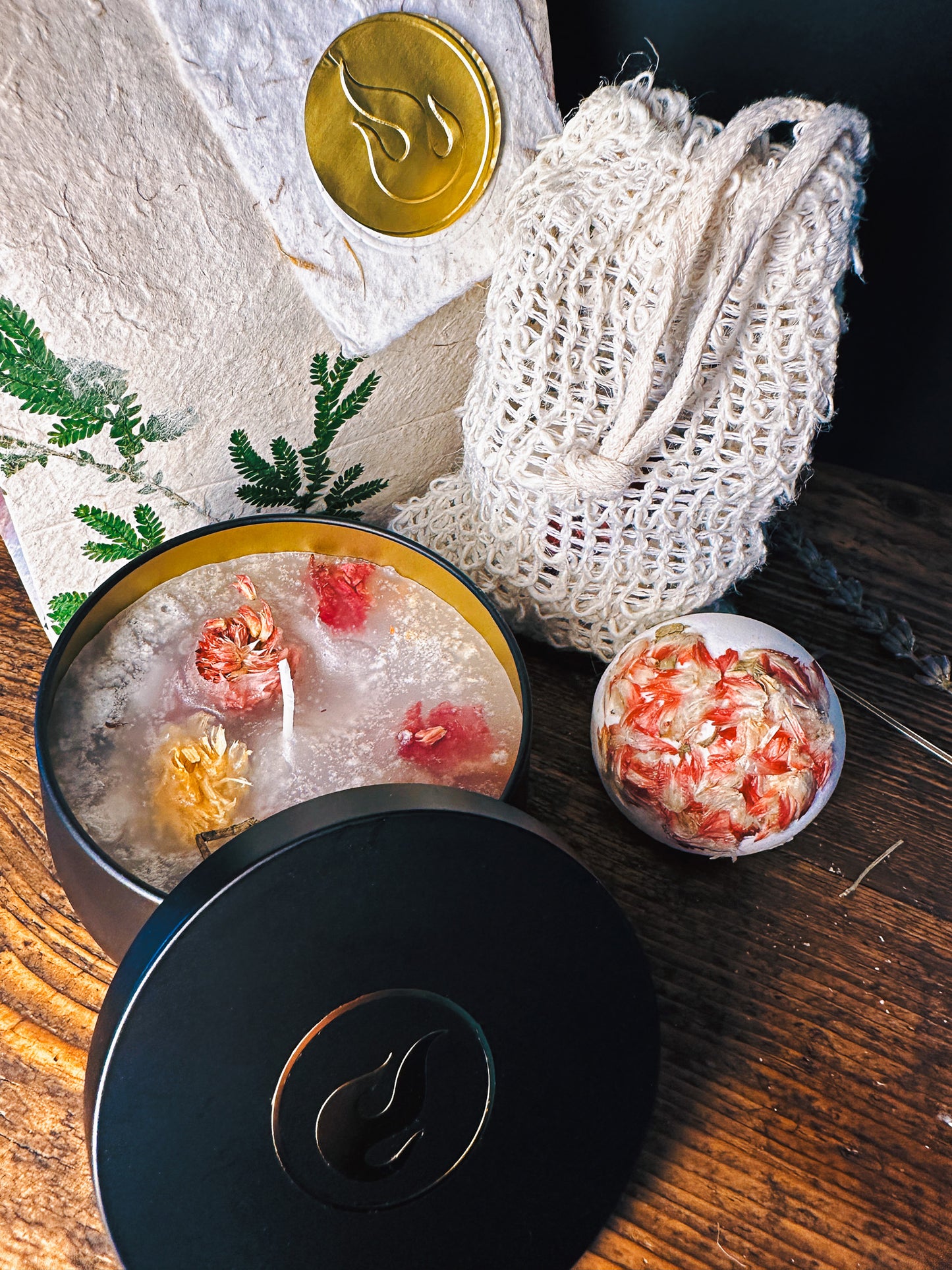 Moonfire Ritual Candle