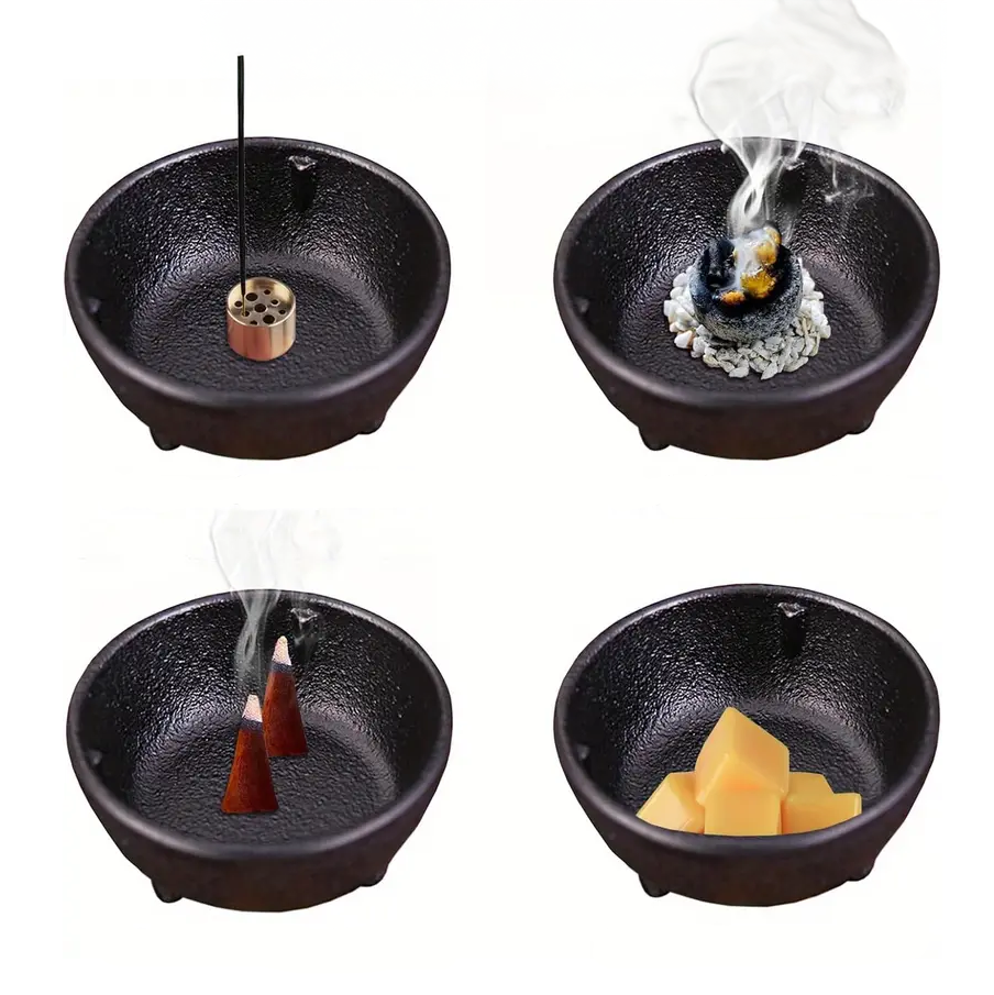 Cast Iron Incense Burner