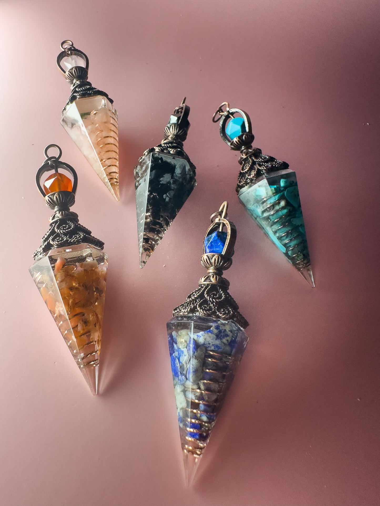 Clarity Drop – Energy Seeker -Available in various crystal colors.