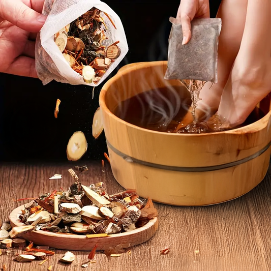Herbal foot bath